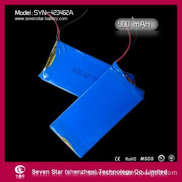 Mobile phone lithium polymer battery with 900mah